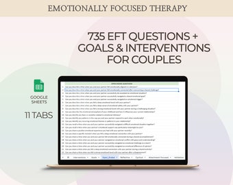 Emotionally Focused Therapy Interventions, EFT Couples Therapy Questions, Couple Therapy EFT, Marriage, Couples Counseling,Eft Therapy Goals