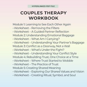 カップルセラピーワークブック 癒しの関係ジャーナル 信頼関係の再構築と有意義な成長のための感情的コミュニケーションガイド