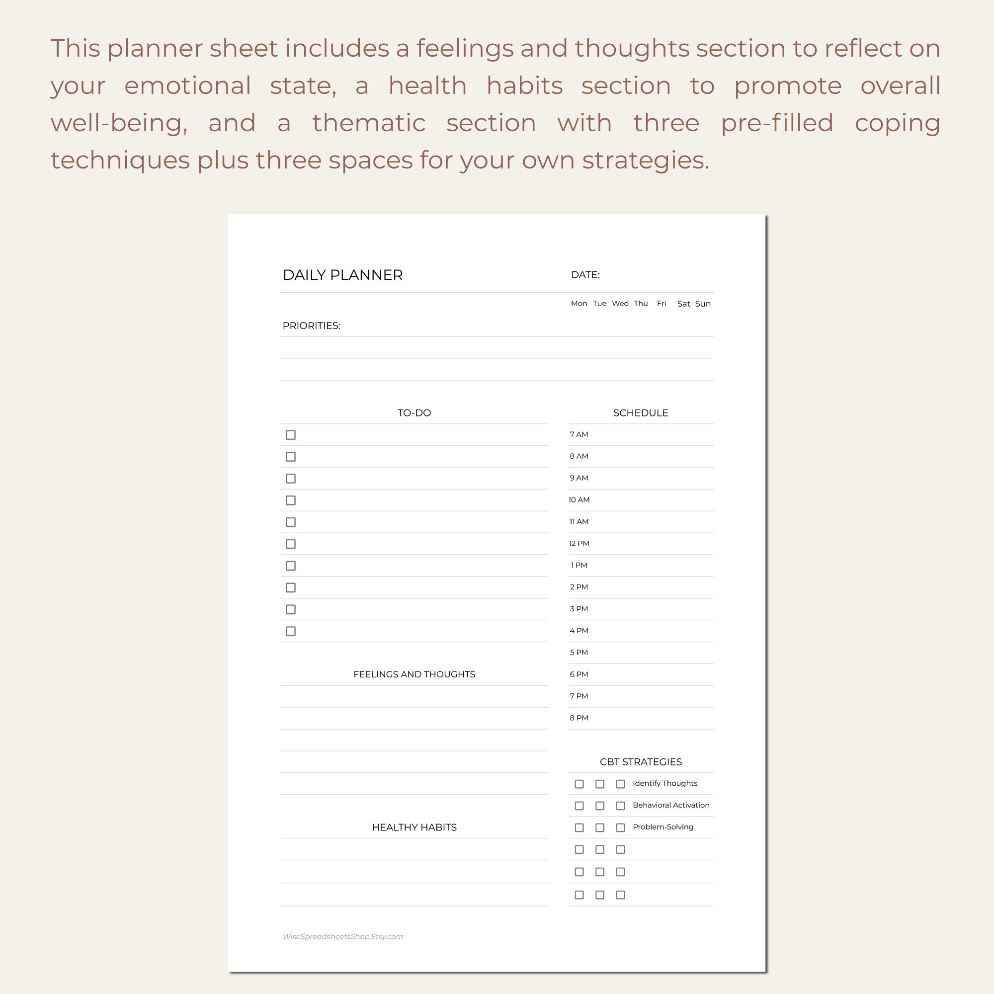 CBT Worksheet, CBT Techniques, Cbt Strategies, Cbt Sheet, CBT Therapy ...