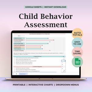 Bedömningsskala för barns beteende Utskrivbart bedömningsverktyg för föräldrar Lärare Stödjer emotionell utveckling Självreglering Åldrar 6 till 12
