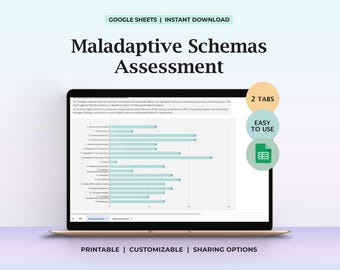 Schema Therapy Worksheet Maladaptive Schemas Assessment Questions Interventions Borderline Disorder Counseling Tools Clinical Template