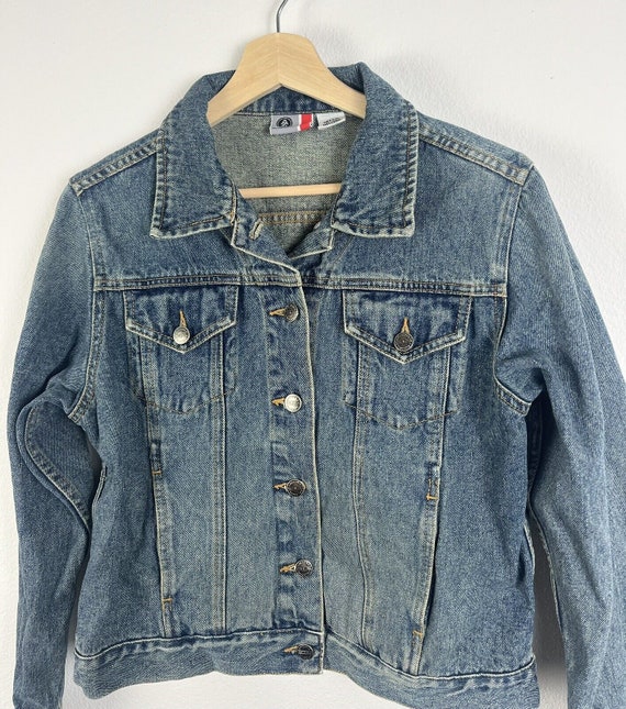 Vintage Arizona Jeans Y2K Women’s Blue Denim Jacke