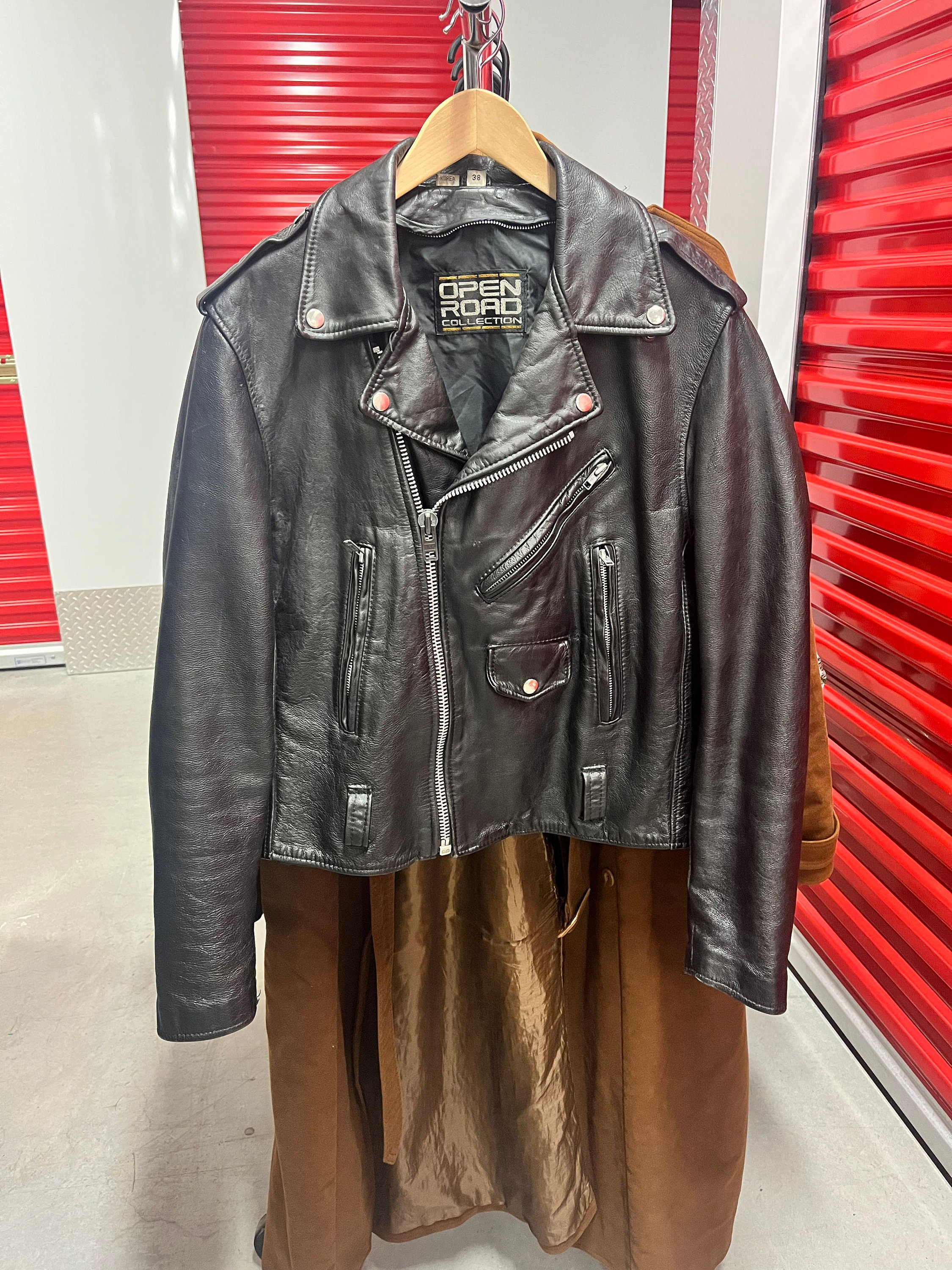 Vintage 80s 90s Open Road Collection Black Leather Vintage 80s 90s Open Road Collection Black Leather