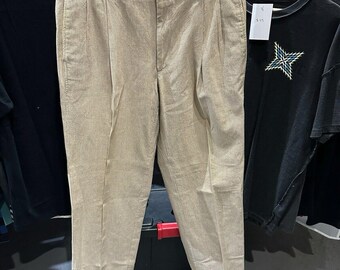 Vintage 1990s Pleated Andrew Pant Chinos by Polo Ralph
