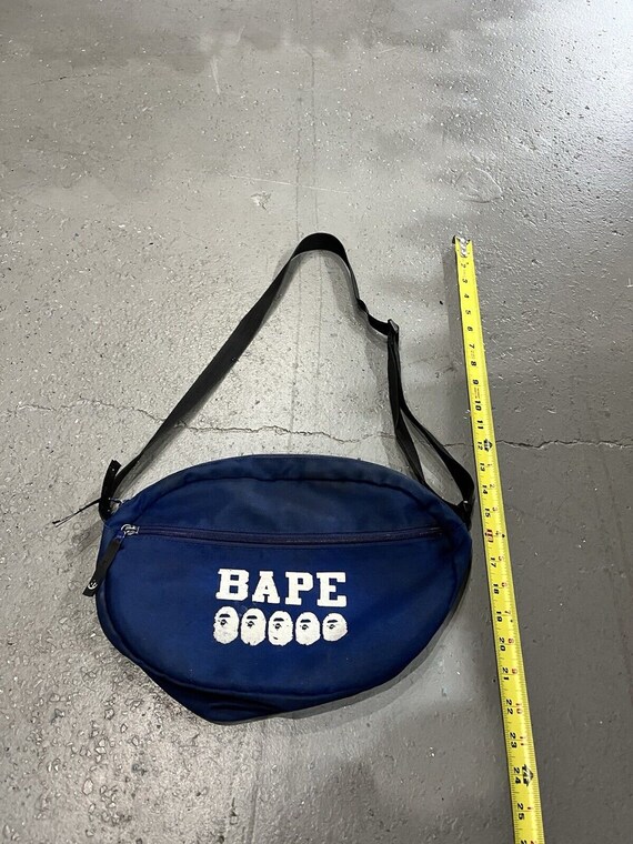 A Bathing Ape BAPE Multi Ape Head Spell Out Crossbody Sling Shoulder Bag Etsy Canada