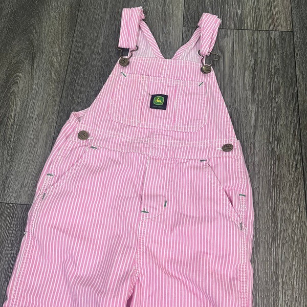 Pink John Deere Overalls Etsy