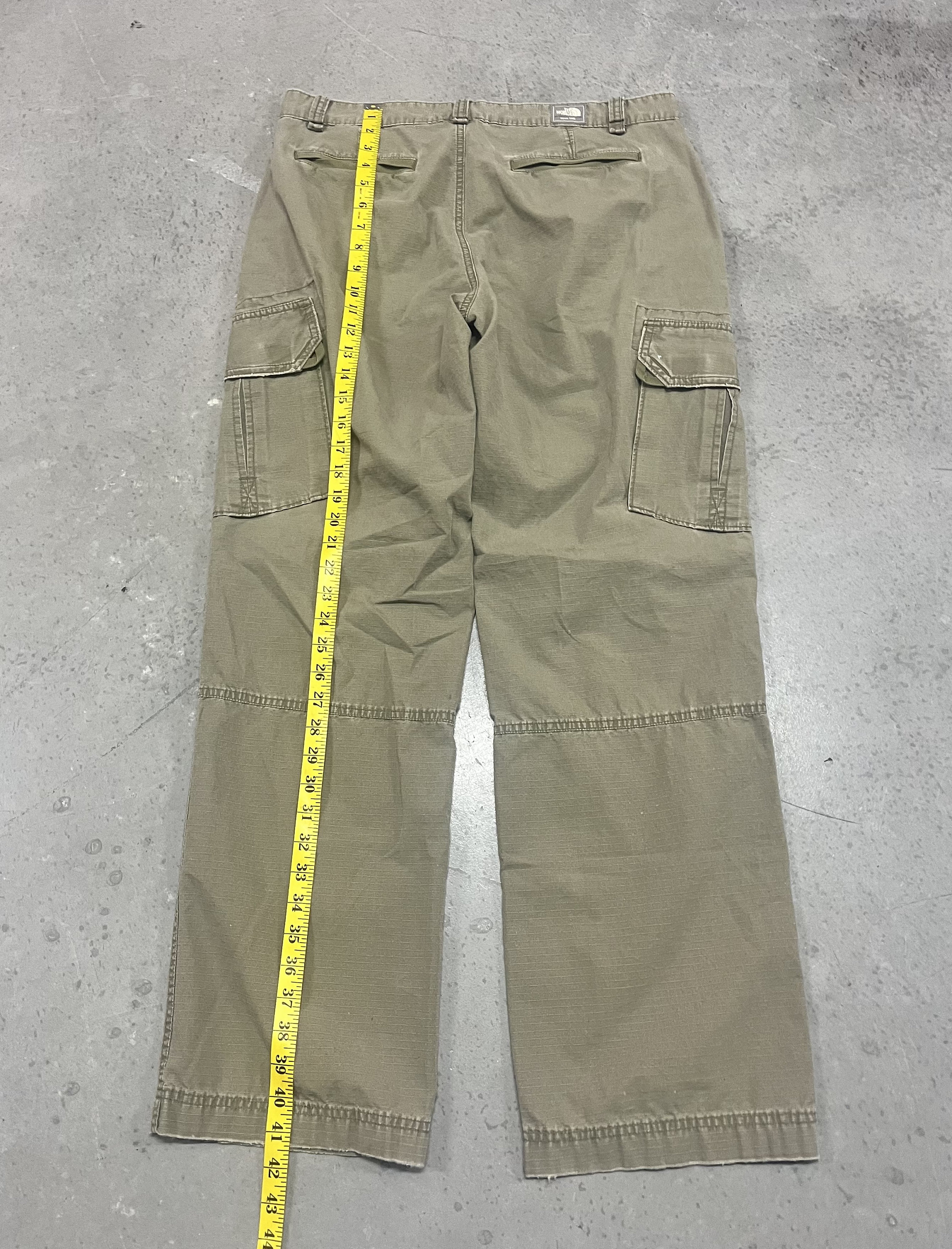 The North Face Retro Y2K Green Cargo Hiking Pants Mens Size Etsy
