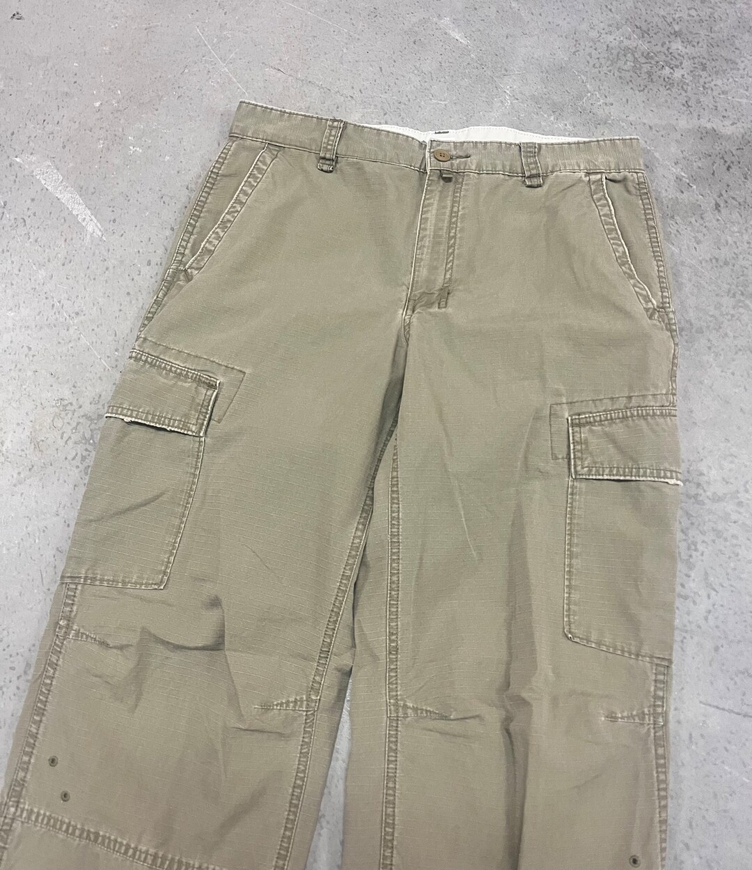 The North Face Retro Y2K Green Cargo Hiking Pants Mens Size Etsy