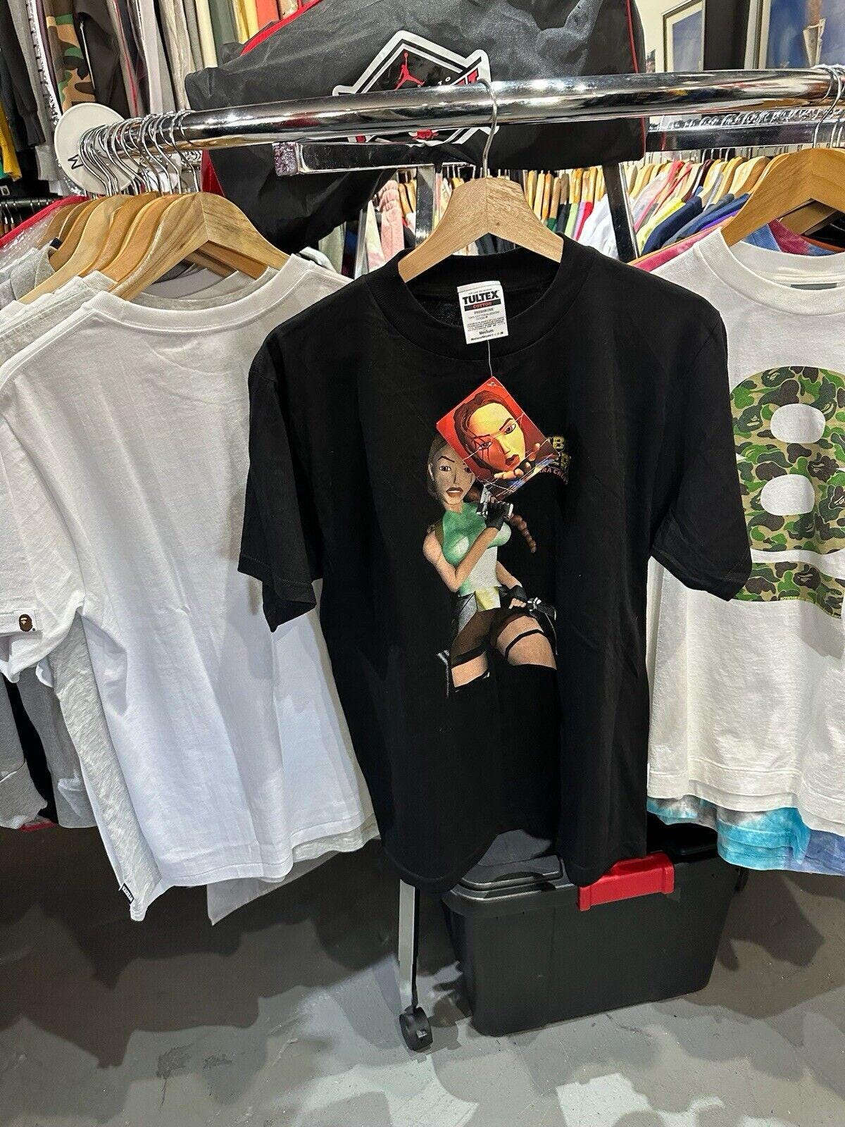 90S TULTEX TOMB RAIDER Tシャツ アンジェリーナジョリー 90S TULTEX TOMB RAIDER Tシャツ アンジェリーナジョリー
