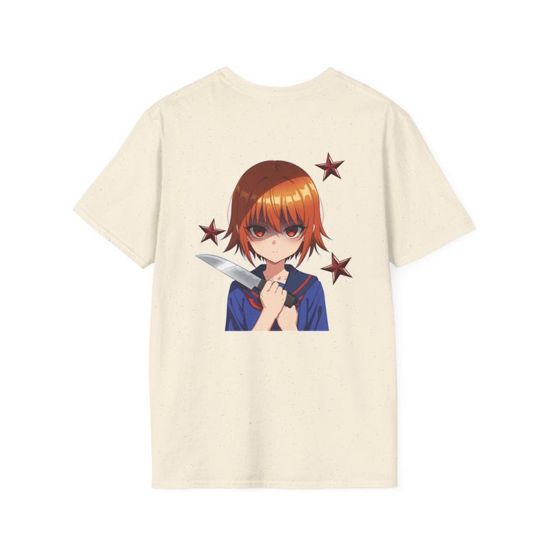 Certified Goodgirl | Anime Schoolgirl Illustration T-Shirt | Cute & Slightly Edgy Character Print image 8