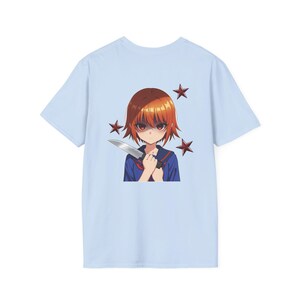 Certified Goodgirl | Anime Schoolgirl Illustration T-Shirt | Cute & Slightly Edgy Character Print image 10