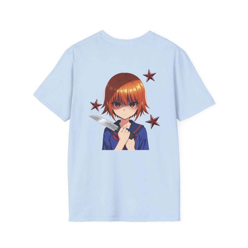 Certified Goodgirl | Anime Schoolgirl Illustration T-Shirt | Cute & Slightly Edgy Character Print image 10