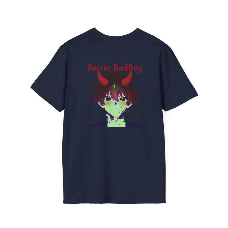 T-shirt anime « Garçon sage certifié / Garçon rebelle secret » — T-shirt à l'effigie d'un personnage mignon ou rebelle image 10