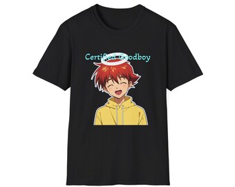 Certified Goodboy / Secret Badboy Anime T-Shirt — Cute Vs Edgy Character Tee