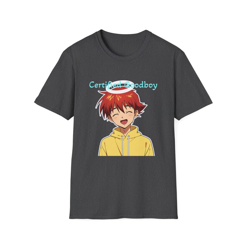 T-shirt anime « Garçon sage certifié / Garçon rebelle secret » — T-shirt à l'effigie d'un personnage mignon ou rebelle image 5