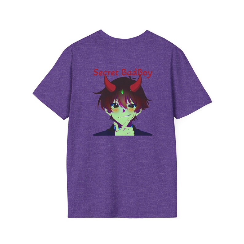 T-shirt anime « Garçon sage certifié / Garçon rebelle secret » — T-shirt à l'effigie d'un personnage mignon ou rebelle image 12