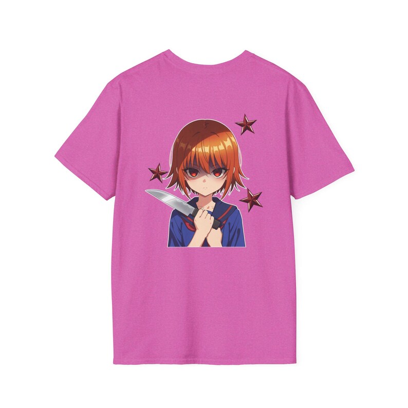 Certified Goodgirl | Anime Schoolgirl Illustration T-Shirt | Cute & Slightly Edgy Character Print image 16