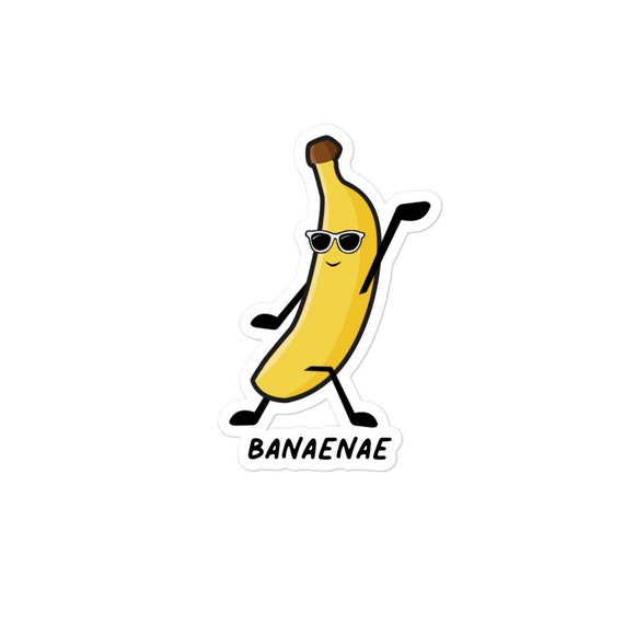 Banaenae Sticker, Funny Banana Meme Sticker, Funny Decal, Water Bottle  Laptop Sticker, Funny Gift for Men, Women, Teens Bubble-free Stickers - Etsy