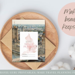 London Travel Planner Printable Printable London Travel Itinerary ...