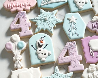 Frozen Themed Cookies