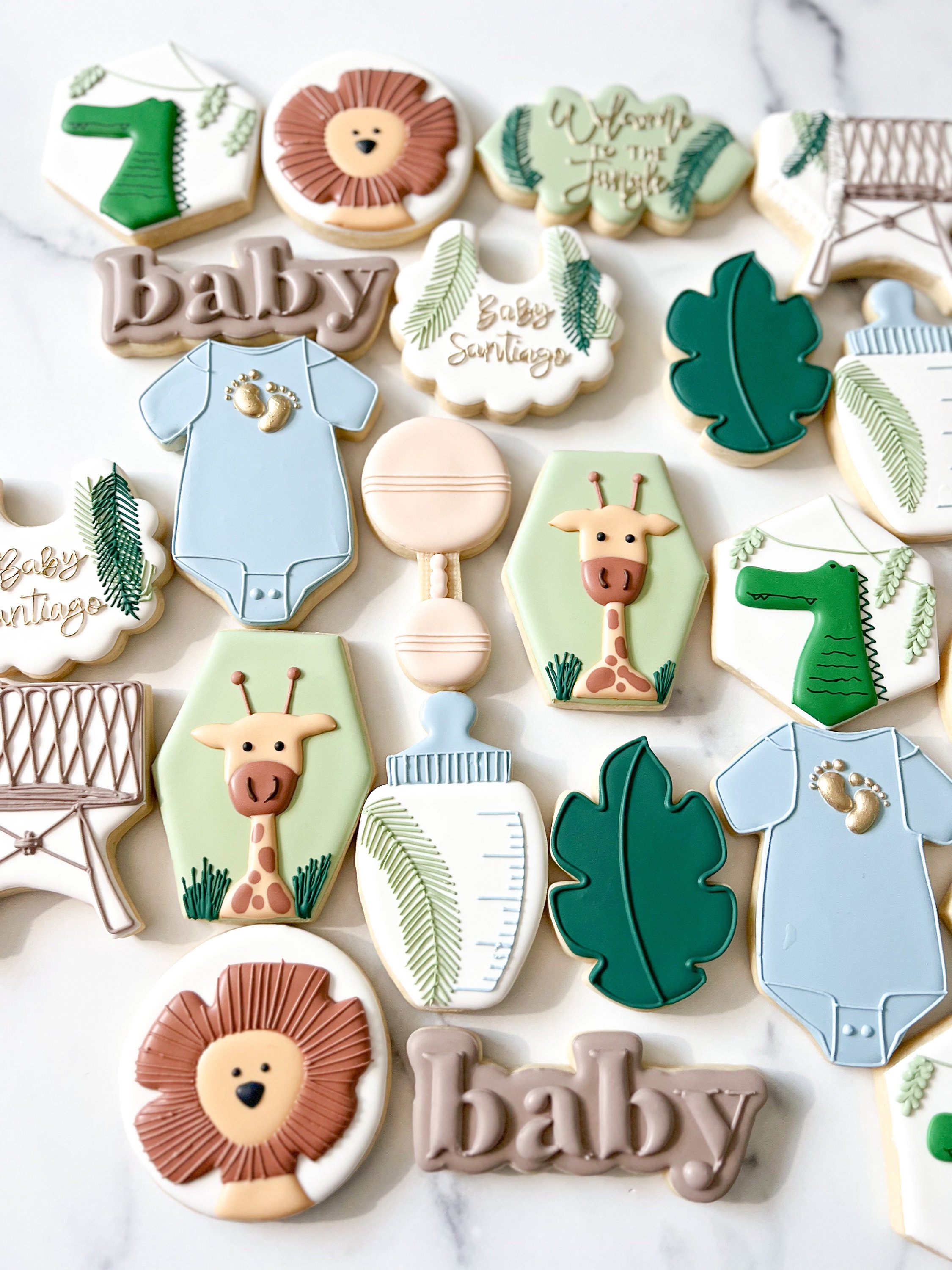 Baby Shower Custom Cookies-any Theme - Etsy