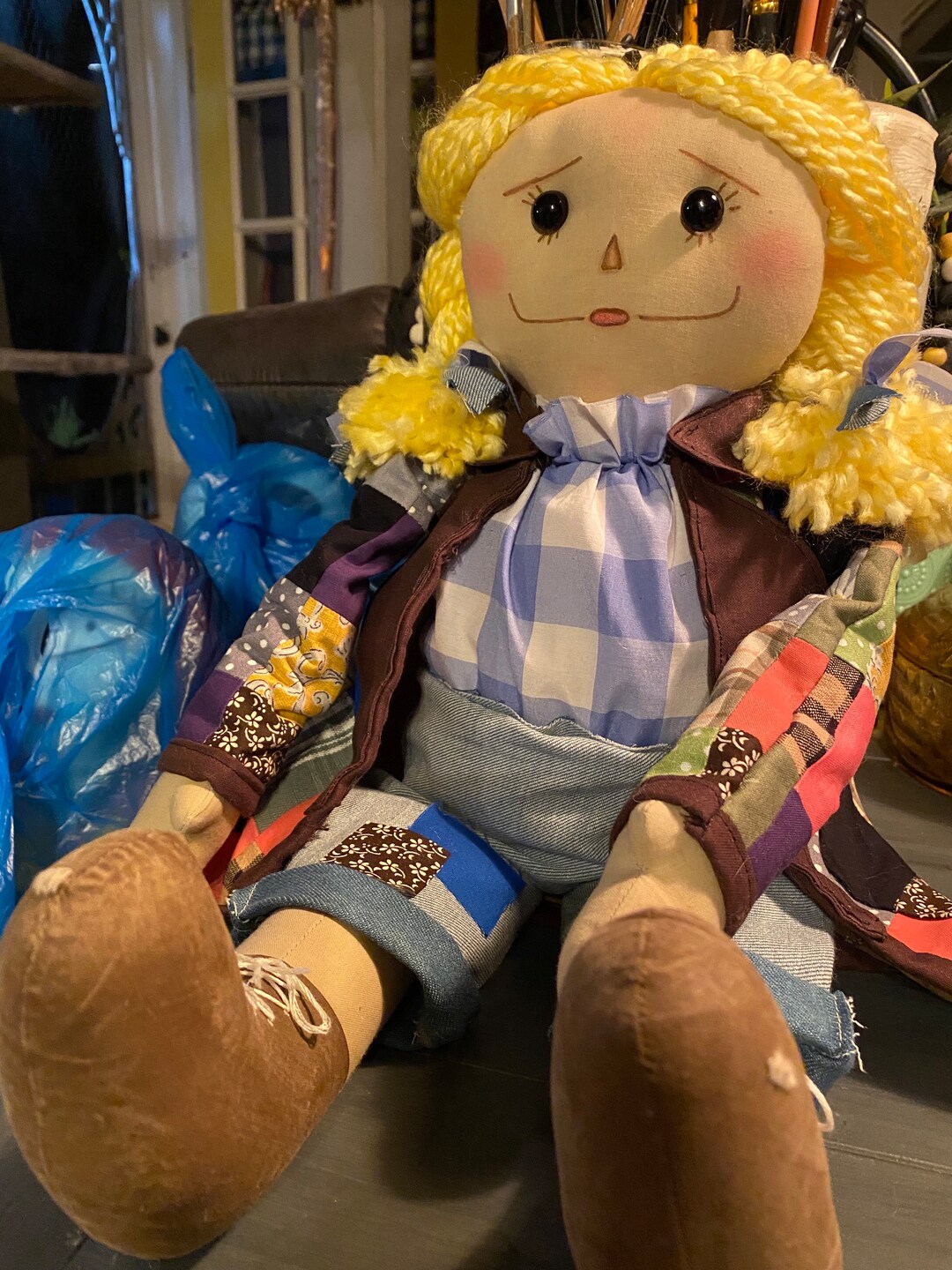 Little Dolly Coat of Many Colors Etsy