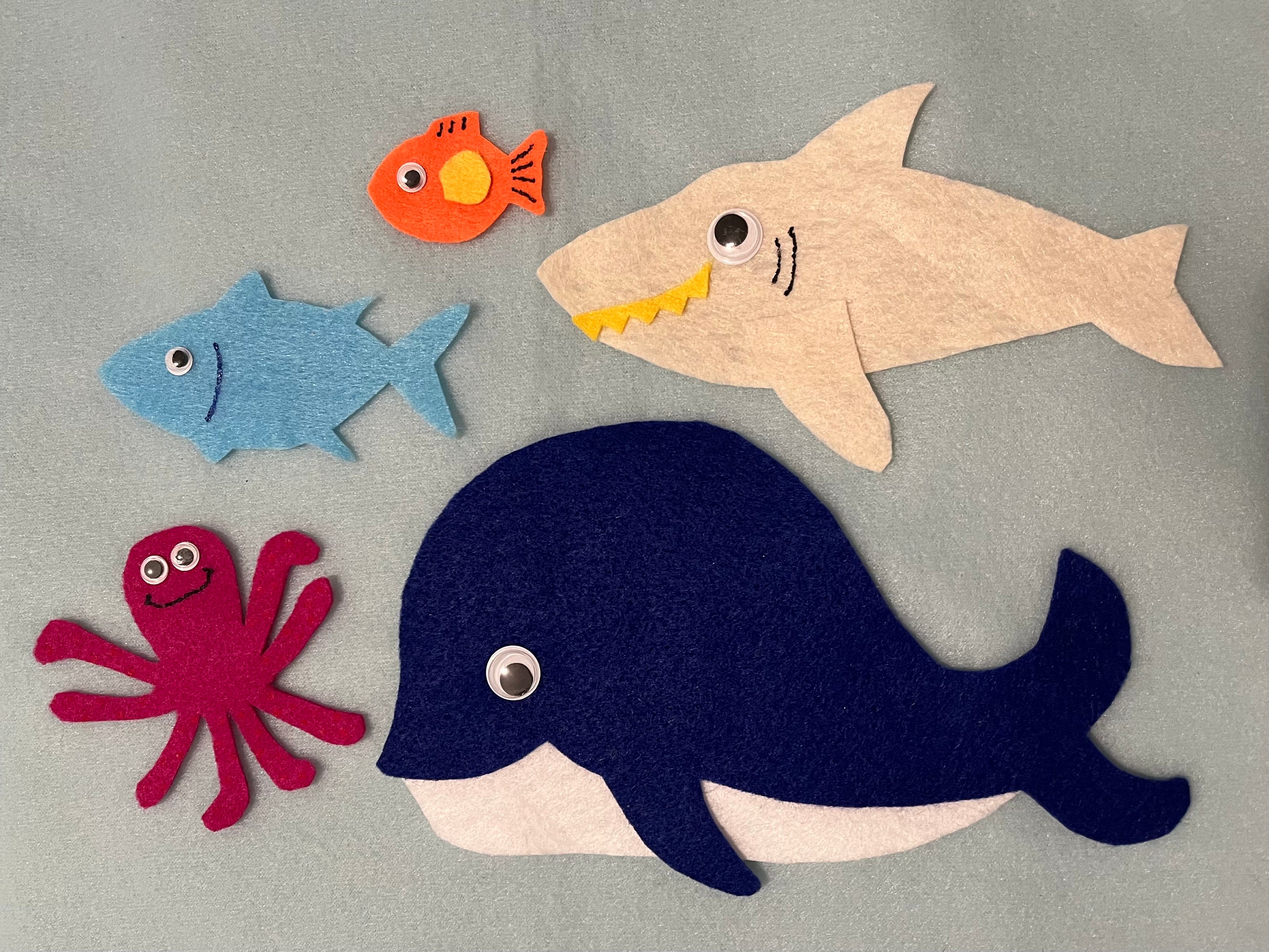 There's a Ruckus in the Ocean Felt Board Story/felt Board Stories