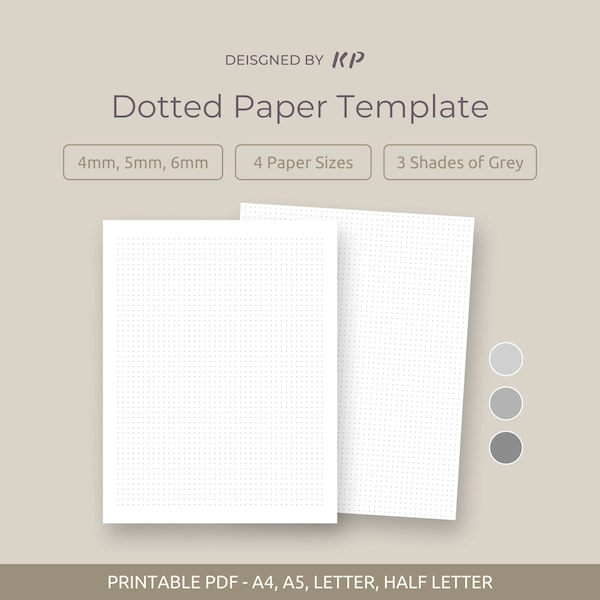 Printable Bullet Journal - Etsy