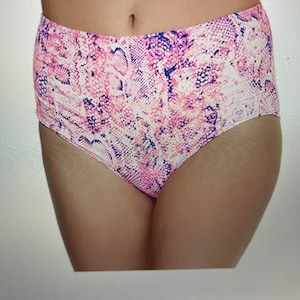 Vintage Juniors&#39; SO® Shirred High-Waist Swim Bottoms - XL and XXL