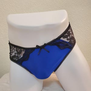 Men's Contrast Rosa Lace Panty - Medium