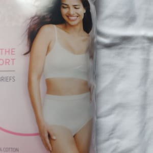 Sous-vêtements vintage pour femmes Elance Breathe Comfort Briefs - Lot de 3 - Grand (7)