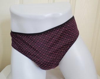 Calzoncillos de tiro bajo de satén sedoso para hombre: bragas sexys para hombre