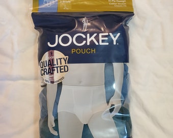 Jockey Vintage Men's Pouch Brief - 3 Pack - Large (36-38)