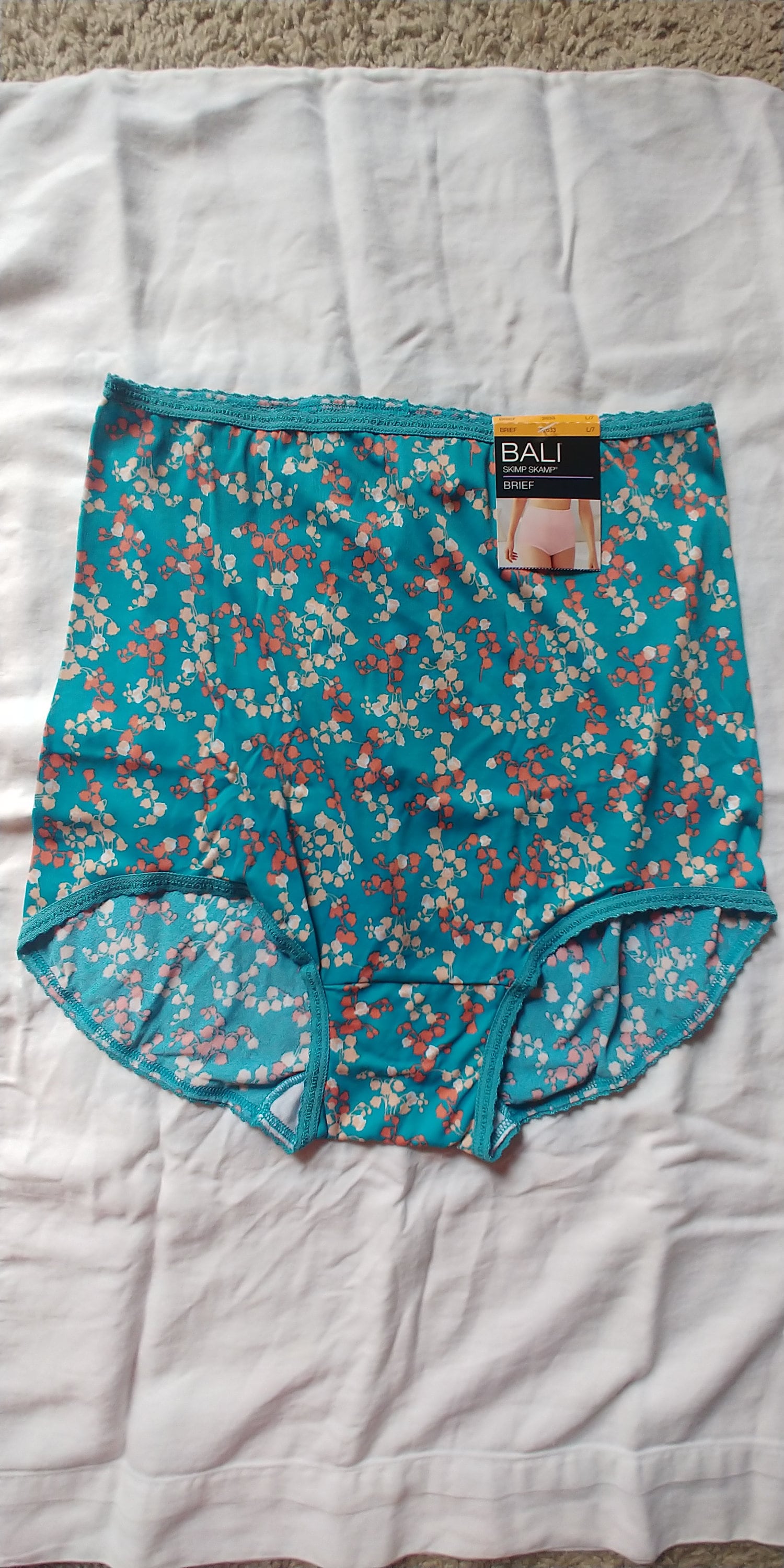 Bali® Women's Lacy Skimp Skamp Brief Panty