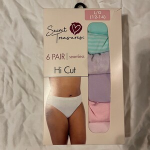 Hanes 6-Pack Hi-Cut Panties Cotton Womens Underwear Nepal