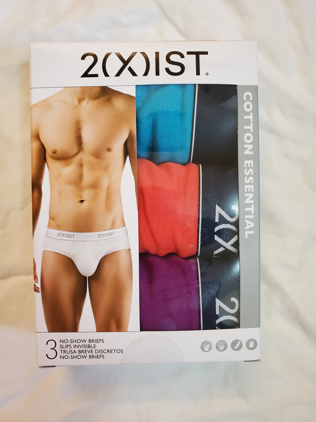 2(x)ist Men's Form Shaping Contour Pouch Brief, New White, Small :  : Clothing, Shoes & Accessories