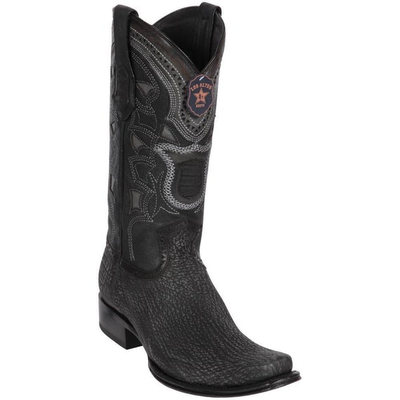 Mens shark skin best sale boots