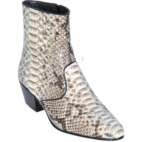 mens snakeskin shoes boots