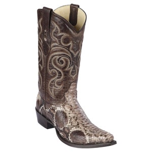 rattlesnake skin boots