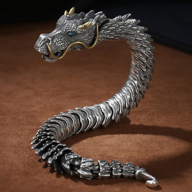 Norse Viking Dragon Head Bracelet Metal Viking Arm India  Ubuy