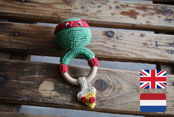 30 Ninja Turtle Crochet Patterns to Stitch for Fans, Gifts, and Playtime 17 Dutch and English Ninja Turtle Pattern