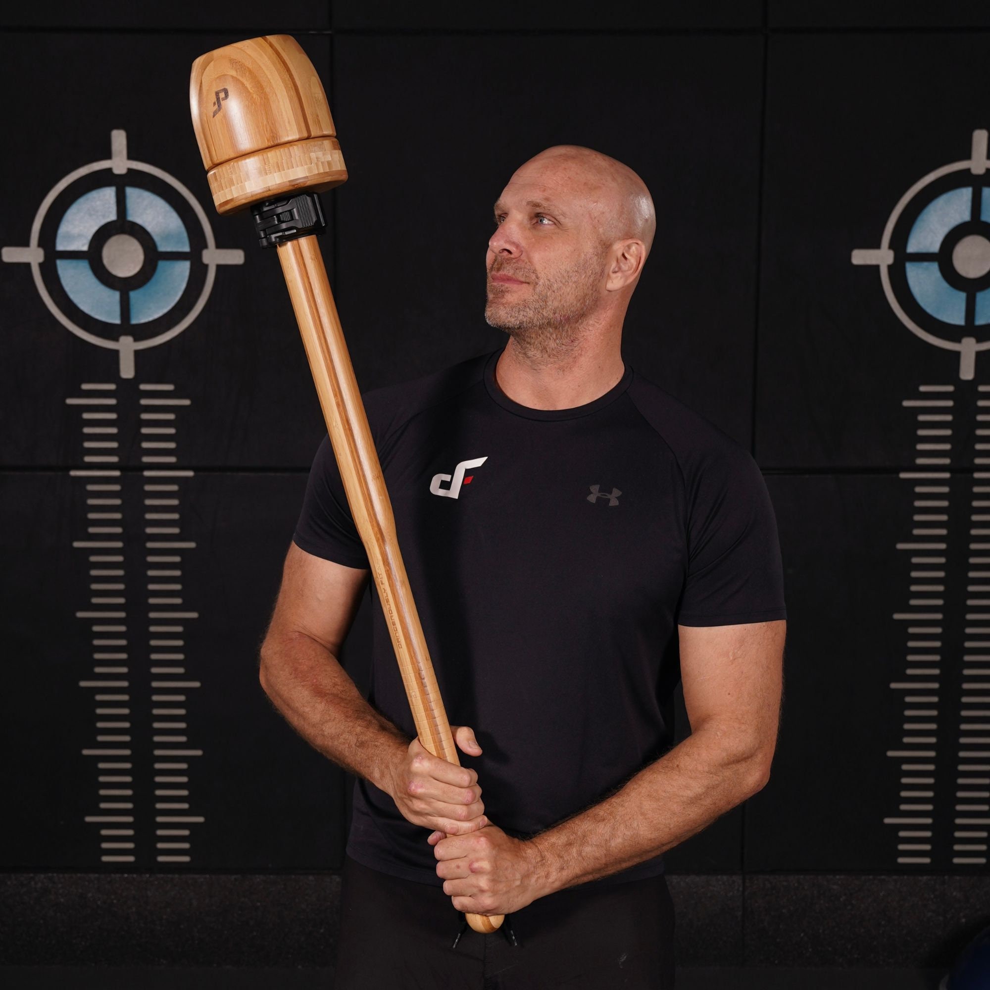 Adjustable Mace Bell Bamboo Loadable Macebell Wooden Gada Etsy