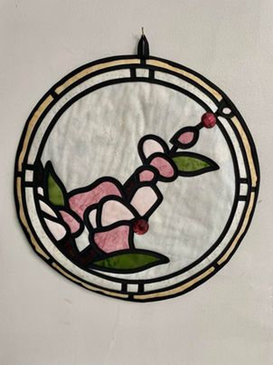 Stained Glass, Applique Pattern, Stained Glass Pattern, Wall Hanging