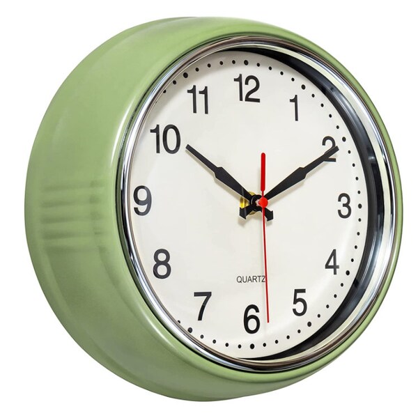 Retro Wall Clock Etsy