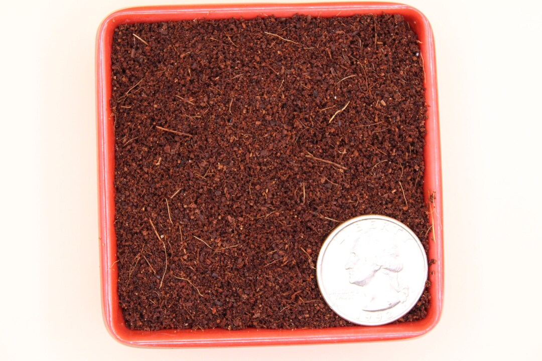 ULTRA FINE Coco Coir 2 Gallons for Added Water Retention Moss Substrate Terrarium Worm Bin