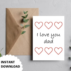 Ti amo papà carta - DOWNLOAD immediato