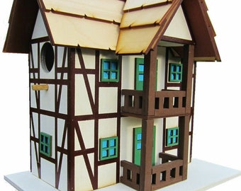 Vogelhaus ,Nistkasten, Vogelhäuschen  Fachwerkhaus