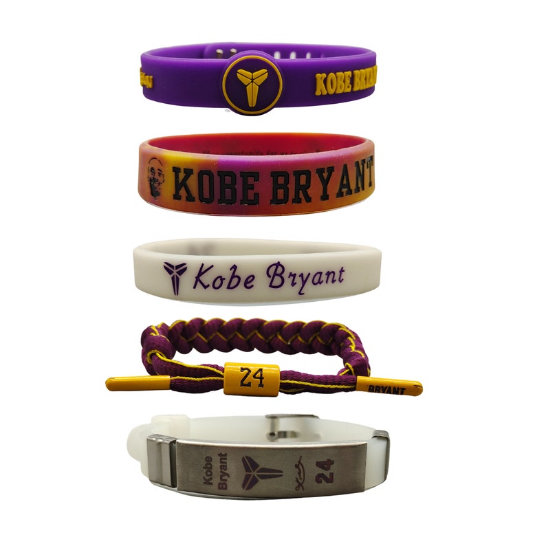 Bracelet de joueur de basket-ball américain, ensemble de bracelets, cadeau pour les fans, amis, Stephan Curry, Kobe Brant, Durant, Giannis, bijoux pour fans de basket-ball image 7