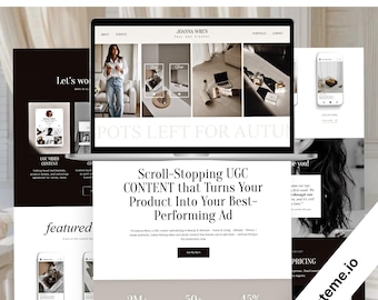 Systeme.io Landing Page for Content Creators