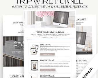 6-Step Systeme.io Tripwire Funnel for Email Marketing and Selling Digital Products